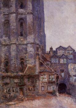 Claude Oscar Monet : The Cour d'Albane, Grey Weather